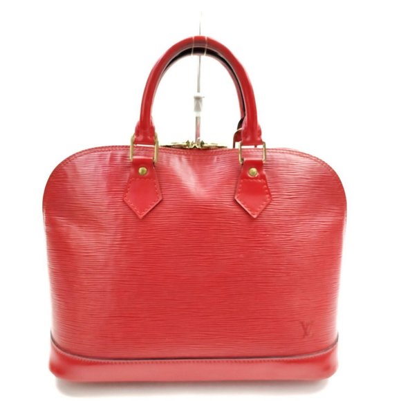 Louis Vuitton LV Hand Bag M52147 Alma Red Epi 2124995 w/ COA - Picture 2 of 16